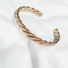 Βραχιόλι χειροπέδα πλεξούδα Κωδ. ST.BR4768