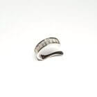 Ασημένιο σκουλαρίκι ear cuff κρύσταλλα Κωδ. 0405-2765