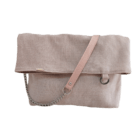 Χειροποίητη Τσάντα Nude Χιαστί Κωδ.SBG3570