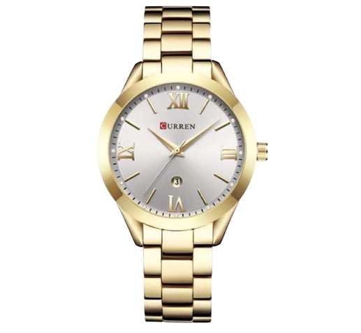 Curren-c9007L-gynaikeio-xryso-roloi